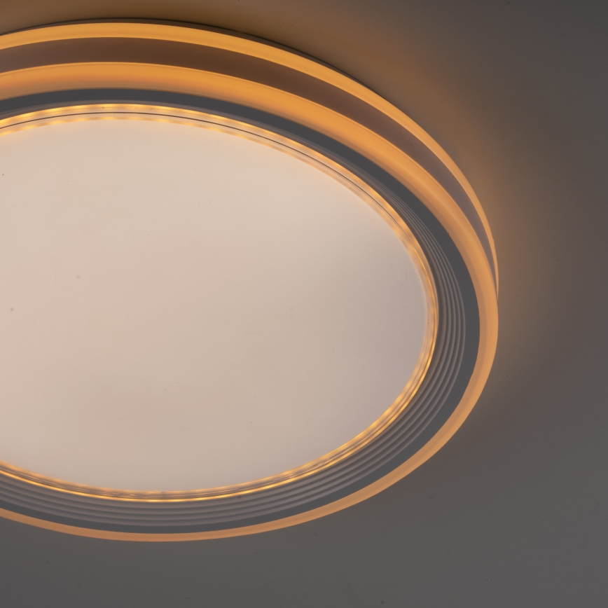 Leuchten Direkt 15154-16 - LED RGB dimmbare Deckenleuchte EDGING LED/39W/230V + Fernbedienung