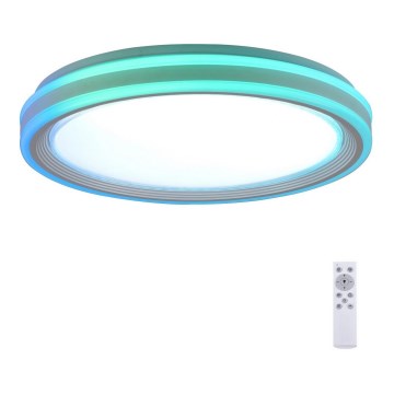 Leuchten Direkt 15154-16 - LED RGB dimmbare Deckenleuchte EDGING LED/39W/230V + Fernbedienung