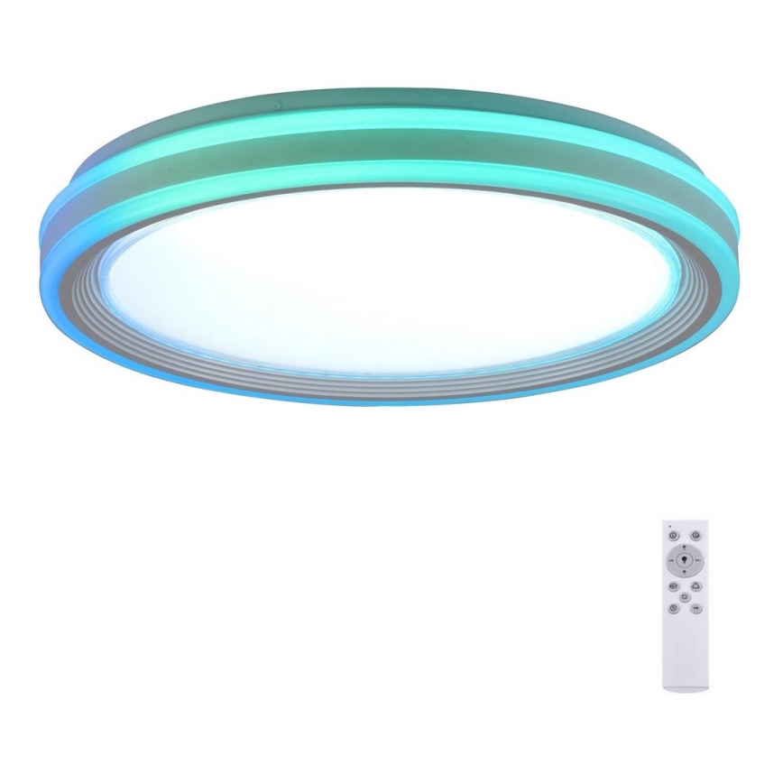 Leuchten Direkt 15154-16 - LED RGB dimmbare Deckenleuchte EDGING LED/39W/230V + Fernbedienung