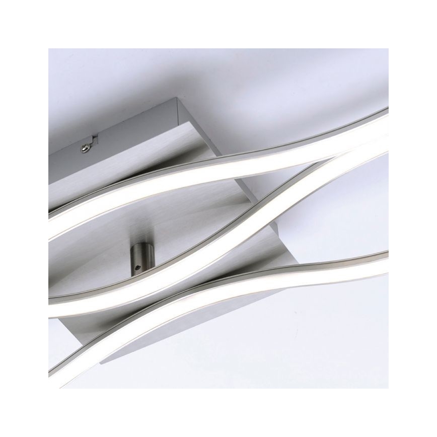 Leuchten Direkt 15167-55-LED-Anbaukronleuchter WAWE 2xLED/12,5W/230V+1xLED/17W