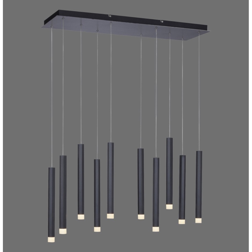 Leuchten Direkt 15206-18 - LED Hängeleuchte 10xLED/4,8W/230V schwarz