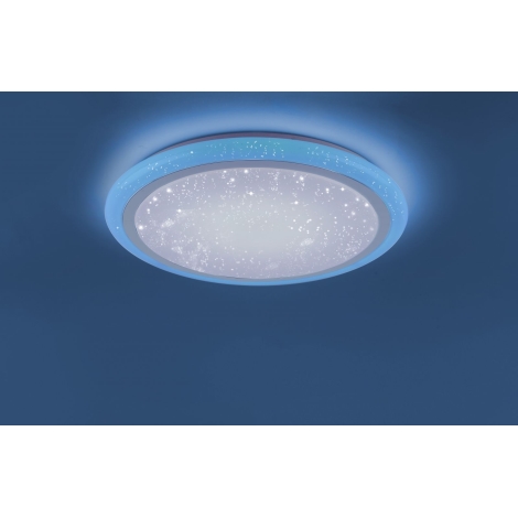 Leuchten Direkt 15230-16 - LED RGB dimmbare Leuchte LUISA LED/42W/230V + FB | Sternenhimmel
