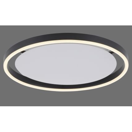 Leuchten Direkt 15391-13 - LED dimmbare Deckenleuchte RITUS 20W/230V schwarz