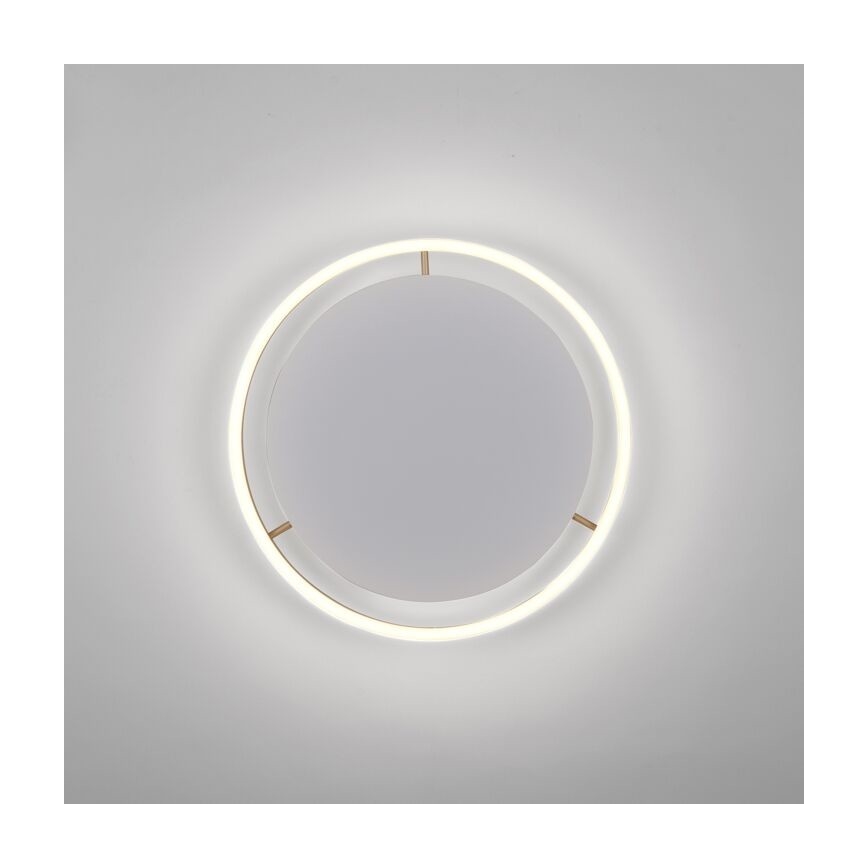 Leuchten Direkt 15391-60 – Dimmbare LED-Deckenleuchte RITUS LED/20W/230V Messing