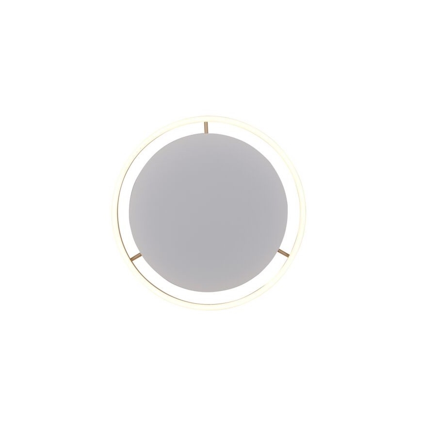Leuchten Direkt 15391-60 – Dimmbare LED-Deckenleuchte RITUS LED/20W/230V Messing