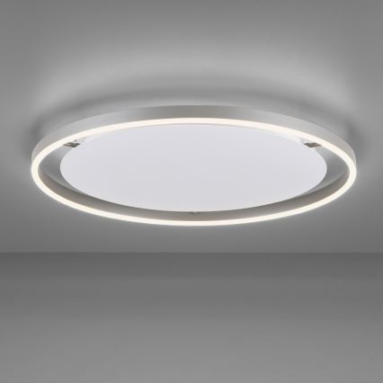 Leuchten Direkt 15392-95 - LED dimmbares Deckenleuchte RITUS LED/30W/230V mattchrom