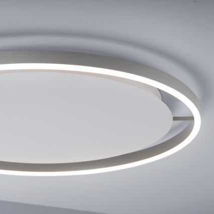 Leuchten Direkt 15392-95 - LED dimmbares Deckenleuchte RITUS LED/30W/230V mattchrom