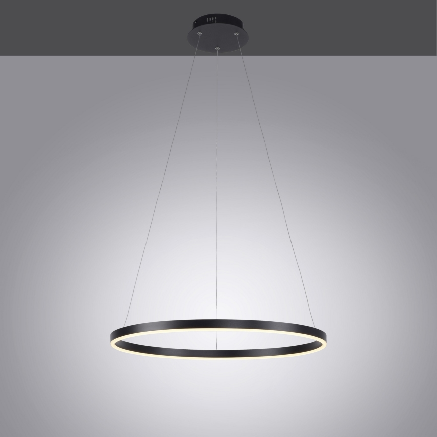 Leuchten Direkt 15394-13-LED Dimmbarer Kronleuchter an einer Schnur RITUS LED/30W/230V schwarz