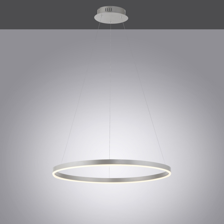 Leuchten Direkt 15394-95 - LED dimmbare Hängeleuchte auf Seil RITUS LED/30W/230V mattchrom