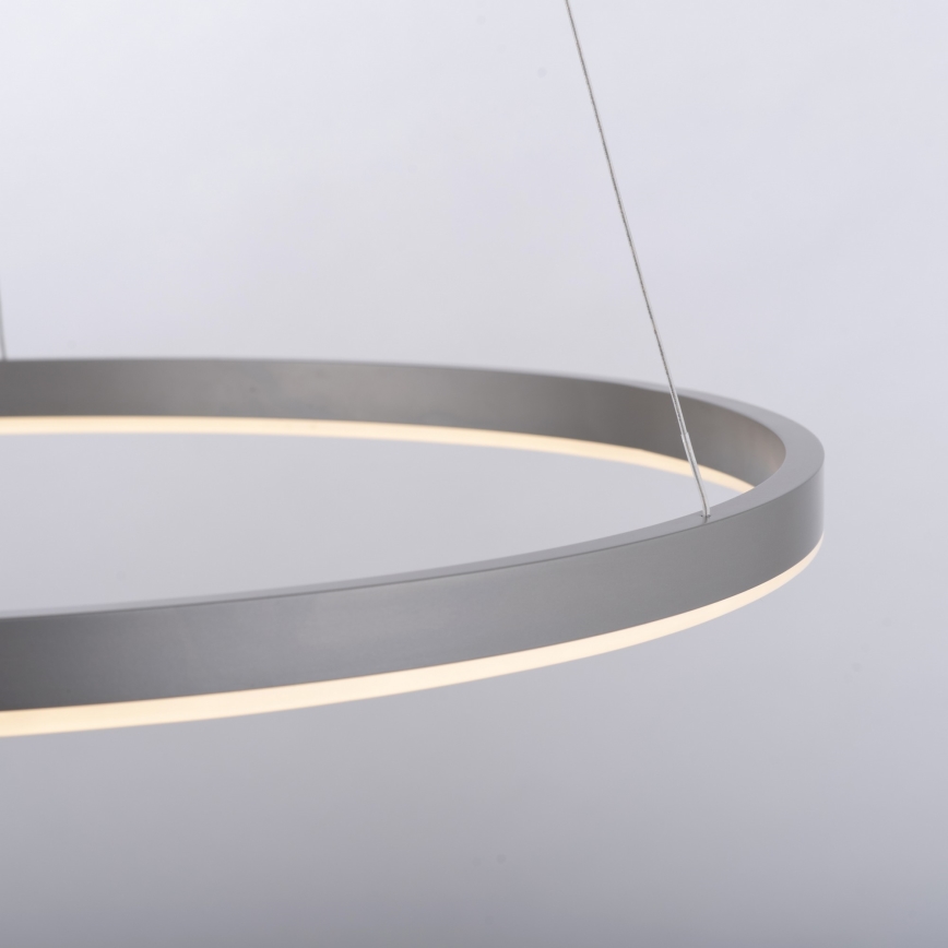 Leuchten Direkt 15394-95 - LED dimmbare Hängeleuchte auf Seil RITUS LED/30W/230V mattchrom