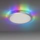 Leuchten Direkt 15411-21- LED RGB Dimmbare Deckenleuchte CYBA LED/26W/230V