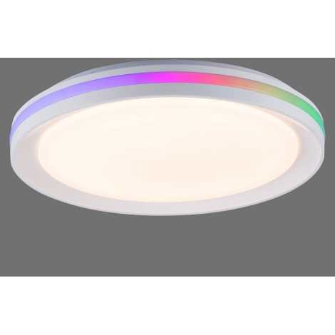Leuchten Direkt 15544-16 - LED RGB Dimmbare Deckenleuchte RIBBON 15W/230V
