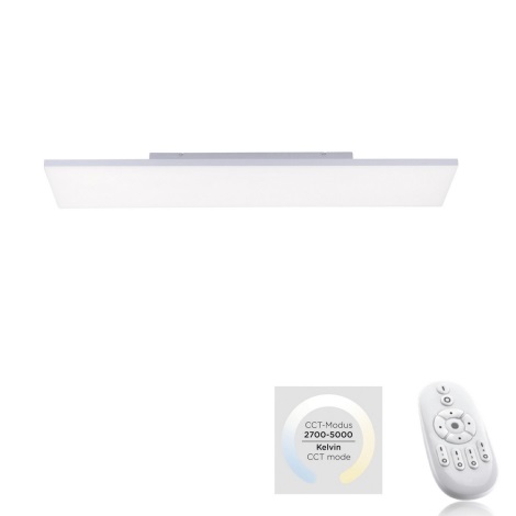 Leuchten Direkt 15553-16 - LED Dimmbare Deckenleuchte CANVAS LED/20W/230V + Fernbedienung
