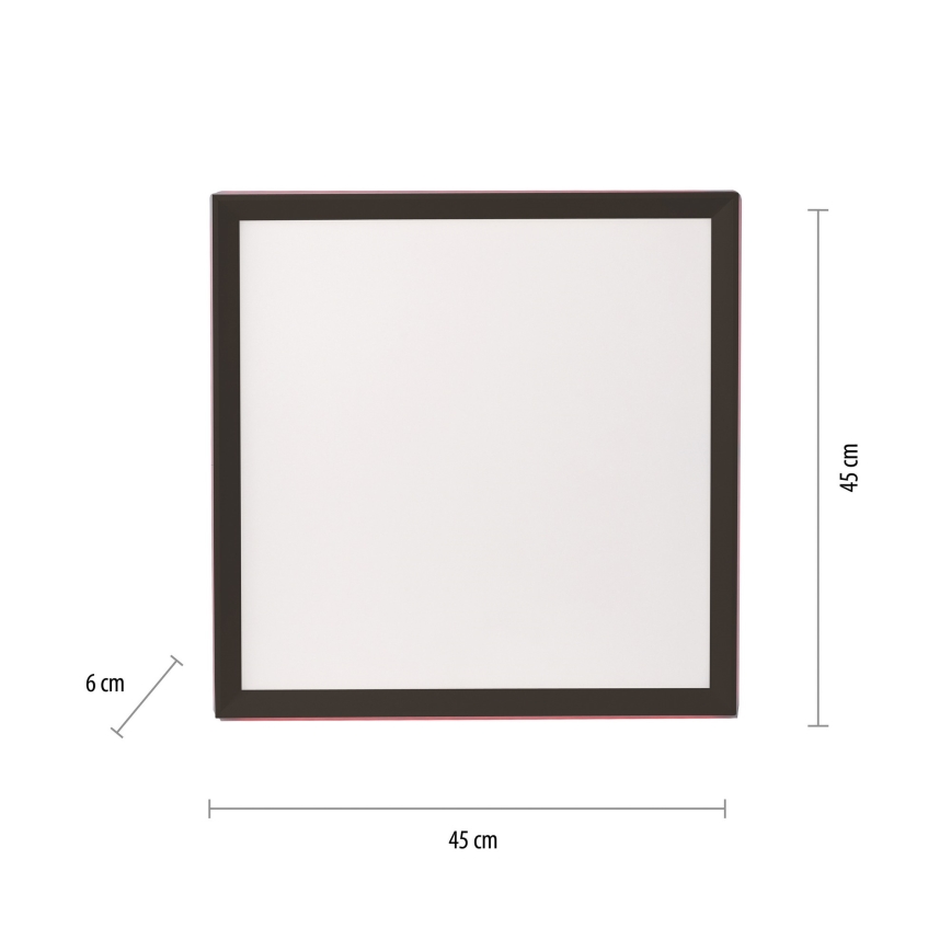Leuchten Direkt 15556-18 - Dimmbare RGBW-Deckenleuchte GALACTICA LED/32W/230V 2700-5000K + Fernbedienung
