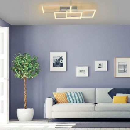 Leuchten Direkt 16431-55 - Dimmbare LED-RGB-Aufbauleuchte MAXI LED/27W/230V + Fernbedienung