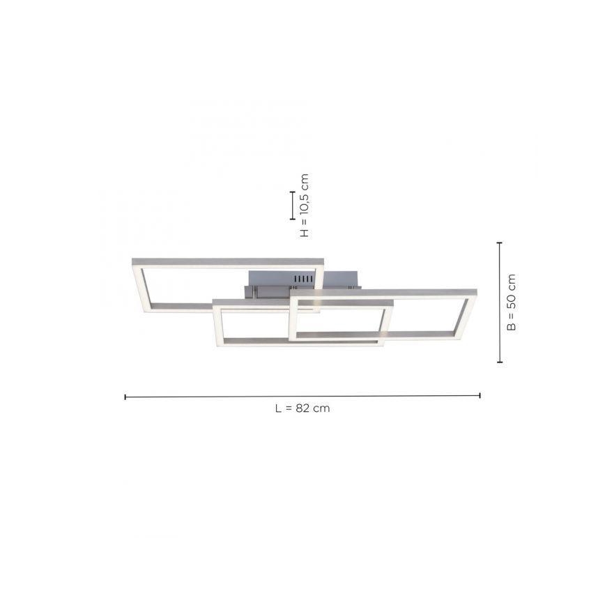 Leuchten Direkt 16431-55 - Dimmbare LED-RGB-Aufbauleuchte MAXI LED/27W/230V + Fernbedienung