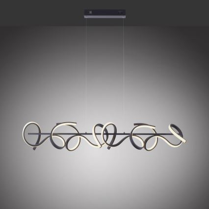 Leuchten Direkt 19033-18 - LED Dimmbare Hängeleuchte CURLS 4xLED/10,2W/230V