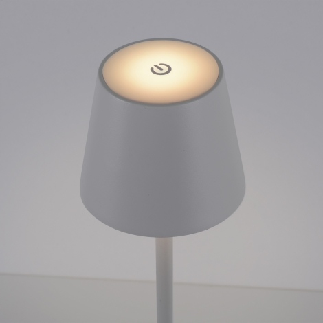 Direkt Leuchten Aufladbare - weiß LED-Außenlampe 19250-16 EURIA IP54 LED/3W/5V