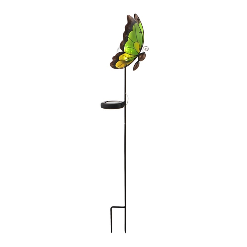 Leuchten Direkt 19704-43 - LED-Solarleuchte SOLAR LED/0,06W/1,2V 600 mAh Schmetterling IP44