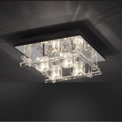 Paul Neuhaus 50356-17 - LED Deckenleuchte 4xG4/14W/24xLED/0,05W/230V/12V