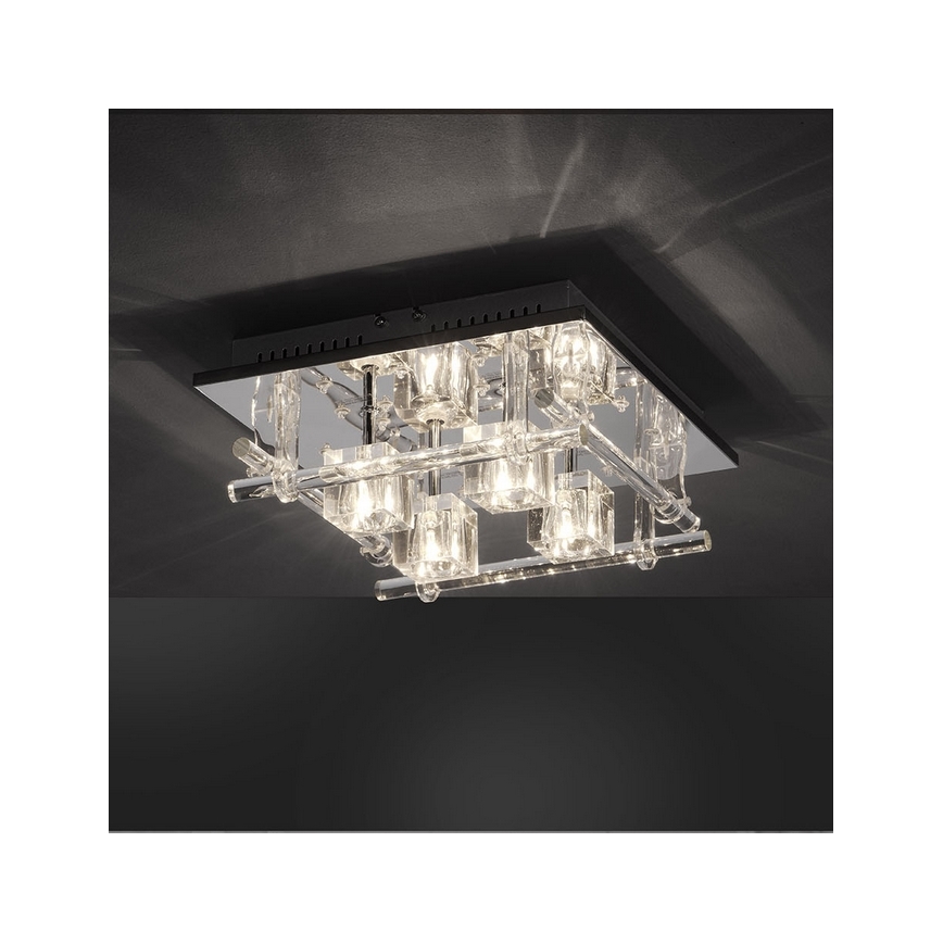 Paul Neuhaus 50356-17 - LED Deckenleuchte 4xG4/14W/24xLED/0,05W/230V/12V