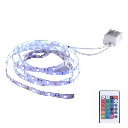 Leuchten Direkt 81219-70 - LED RGB Dimmbare Leiste TEANIA 10m LED/24W/12/230V + Fernsteuerung