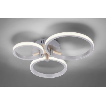 Leuchten Direkt 12110-55 - LED-Deckenleuchte JOHANNA LED/4,5W/230V+LED/6W+LED/7,5W