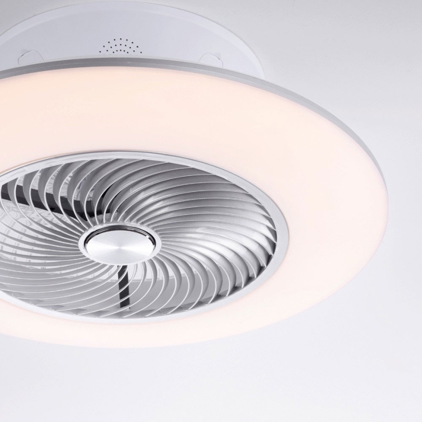 Leuchten Direkt 1445-55- LED-Deckenleuchte mit Ventilator LEONARD LED/32W/230V + FB