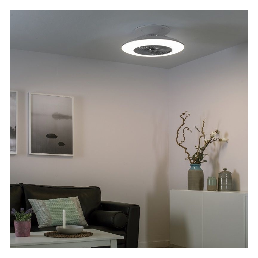 Leuchten Direkt Ventilator FB LED/32W/230V - LEONARD LED-Deckenleuchte + mit