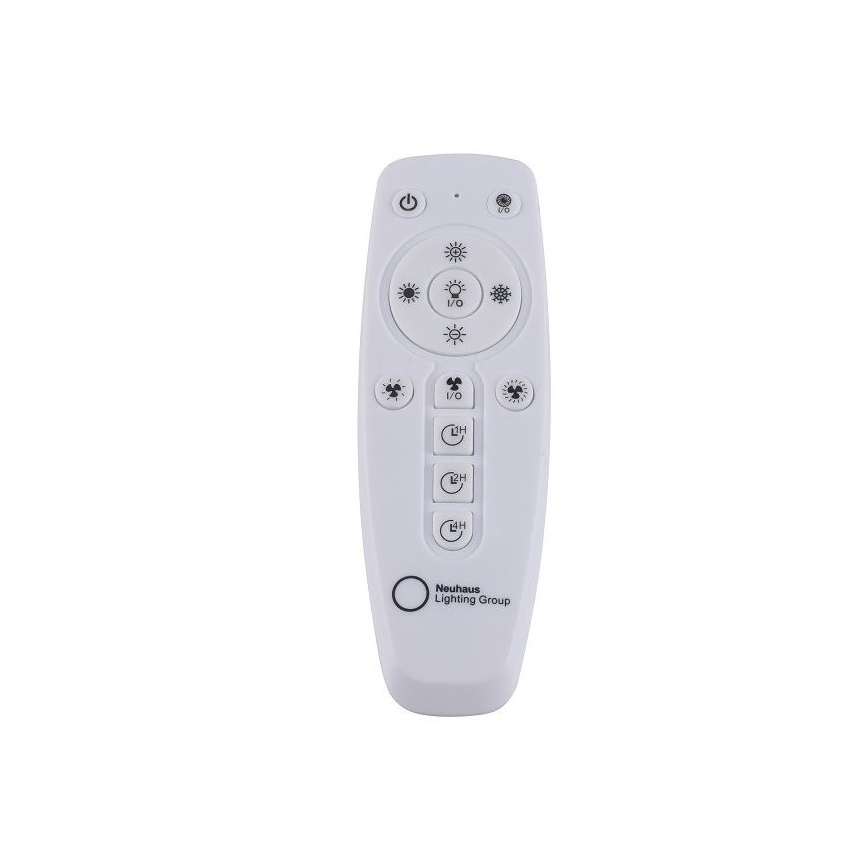 Leuchten Direkt 1445-55- LED-Deckenleuchte mit Ventilator LEONARD LED/32W/230V + FB
