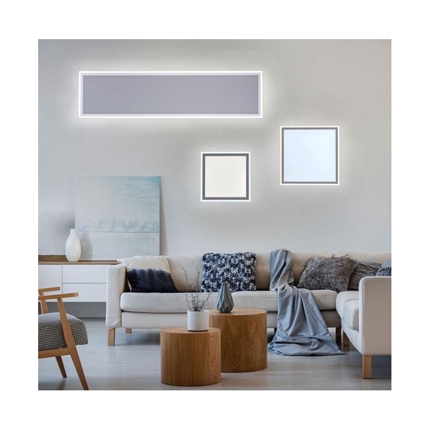 Leuchten Direkt 14852 - 16 - LED Dimmbare Deckenleuchte EDGING LED/26W/230V + FB