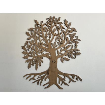 Li-Go 5739/DUB2 - Dimmbare LED-Wanddekoration LED/10W/230V 68x80 cm Eiche