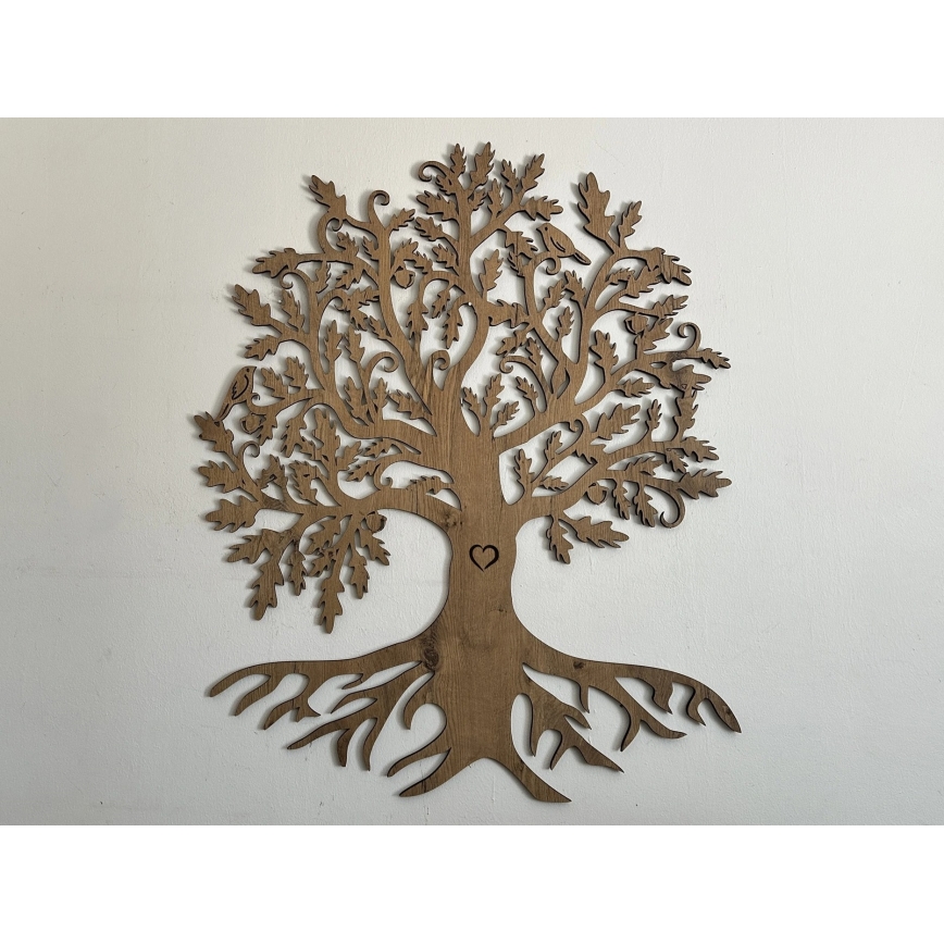 Li-Go 5739/DUB2 - Dimmbare LED-Wanddekoration LED/10W/230V 68x80 cm Eiche