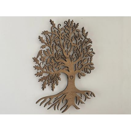 Li-Go 5739/DUB2 - Dimmbare LED-Wanddekoration LED/10W/230V 68x80 cm Eiche