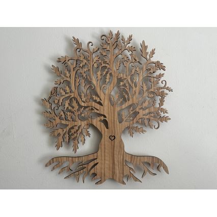 Li-Go 5747/DUB2 - Dimmbare LED-Wanddekoration LED/10W/230V 45x55 cm Eiche