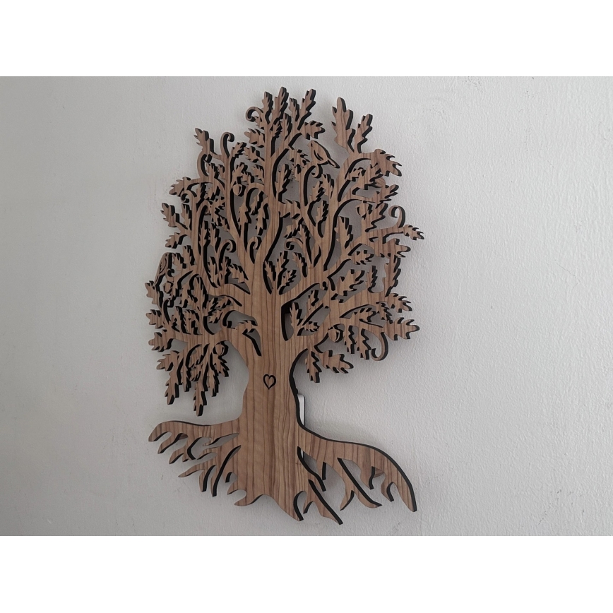 Li-Go 5747/DUB2 - Dimmbare LED-Wanddekoration LED/10W/230V 45x55 cm Eiche