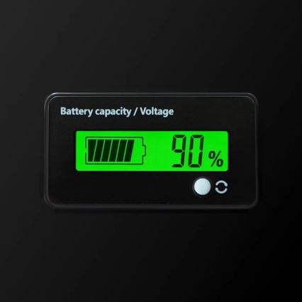 LiFePO4-Akku mit Display 12,8V/100Ah
