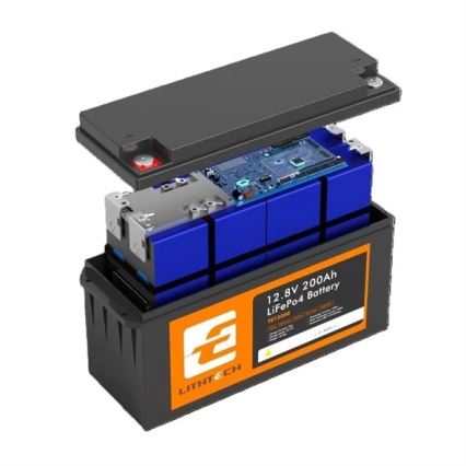 LiFePO4-Batterie für Solarsysteme 12,8V/200Ah IP66