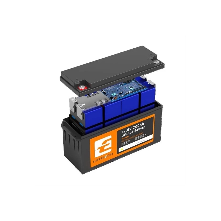LiFePO4-Batterie für Solarsysteme 12,8V/200Ah IP66