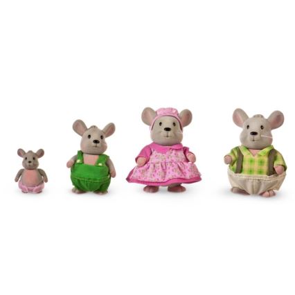 Li'l Woodzeez - Figuren-Set HANDYDANDY Mausfamilie
