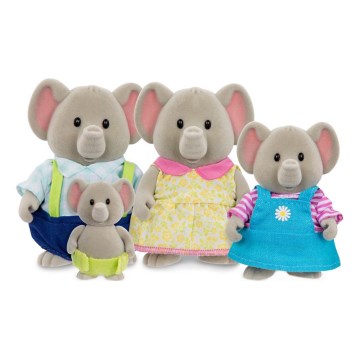 Li'l Woodzeez - Figuren-Set OLIPHANT Elefantenfamilie