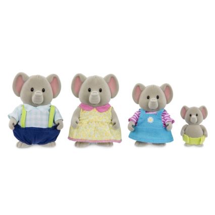 Li'l Woodzeez - Figuren-Set OLIPHANT Elefantenfamilie