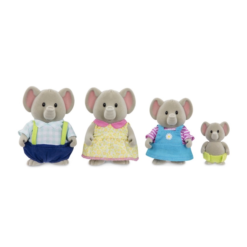 Li'l Woodzeez - Figuren-Set OLIPHANT Elefantenfamilie