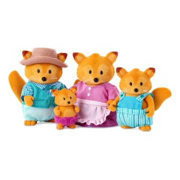 Li'l Woodzeez - Figuren-Set TIPPYTAIL Fuchs-Familie