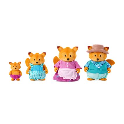 Li'l Woodzeez - Figuren-Set TIPPYTAIL Fuchs-Familie