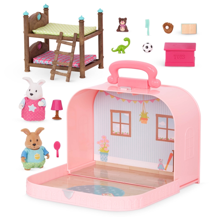 Li'l Woodzeez - Kinderzimmer-Set in einer Kiste