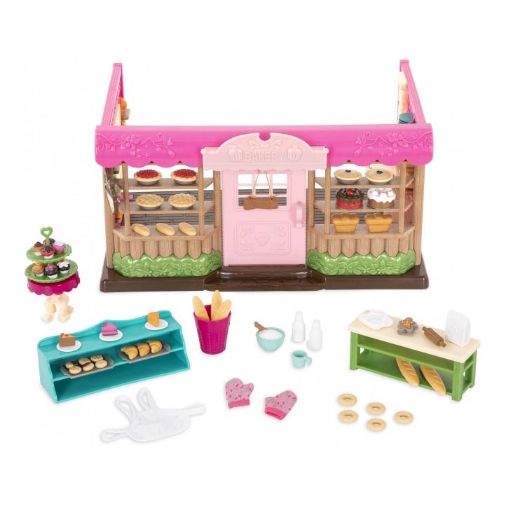 Li'l Woodzeez - Spielzeug-Set Bäckerei