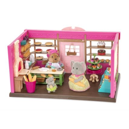 Li'l Woodzeez - Spielzeug-Set Bäckerei