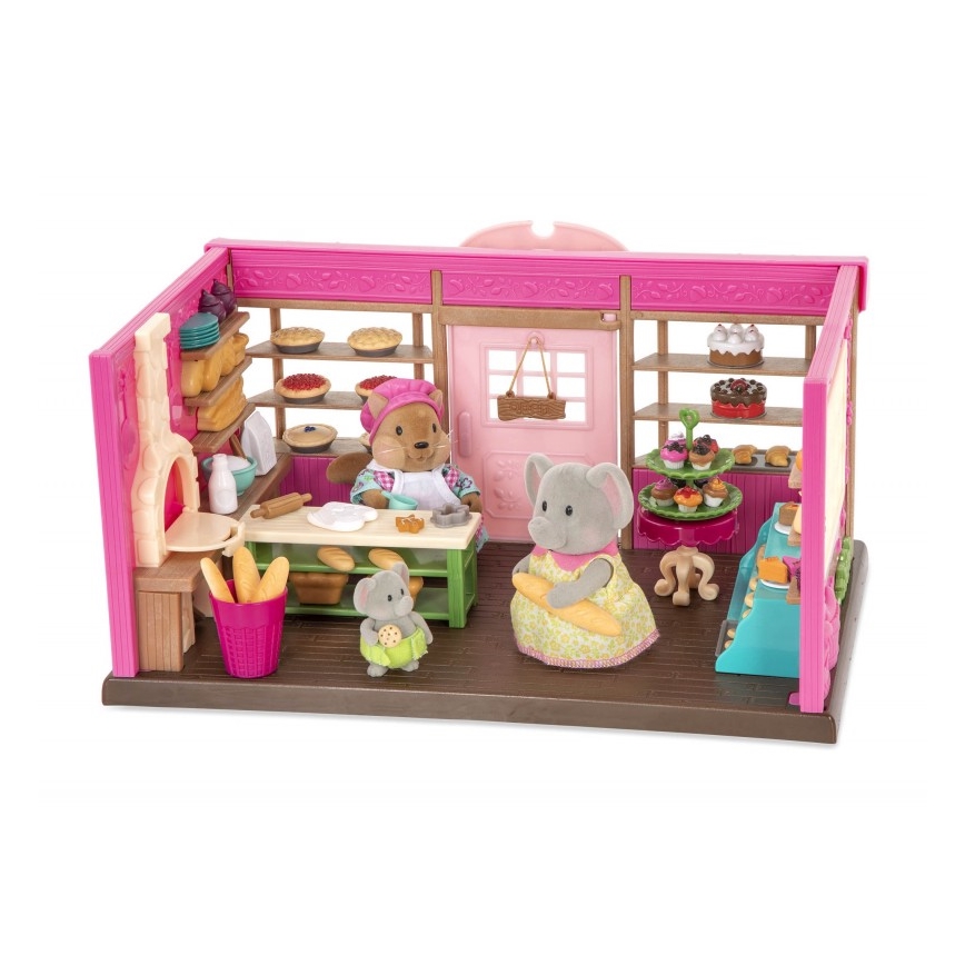 Li'l Woodzeez - Spielzeug-Set Bäckerei