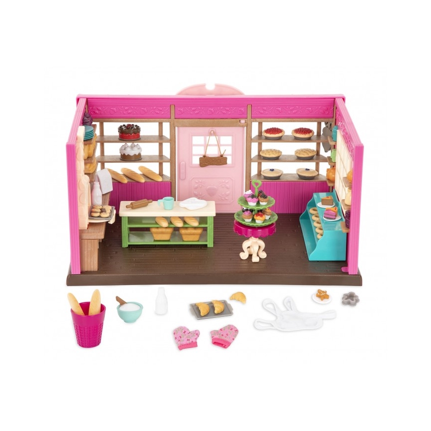 Li'l Woodzeez - Spielzeug-Set Bäckerei